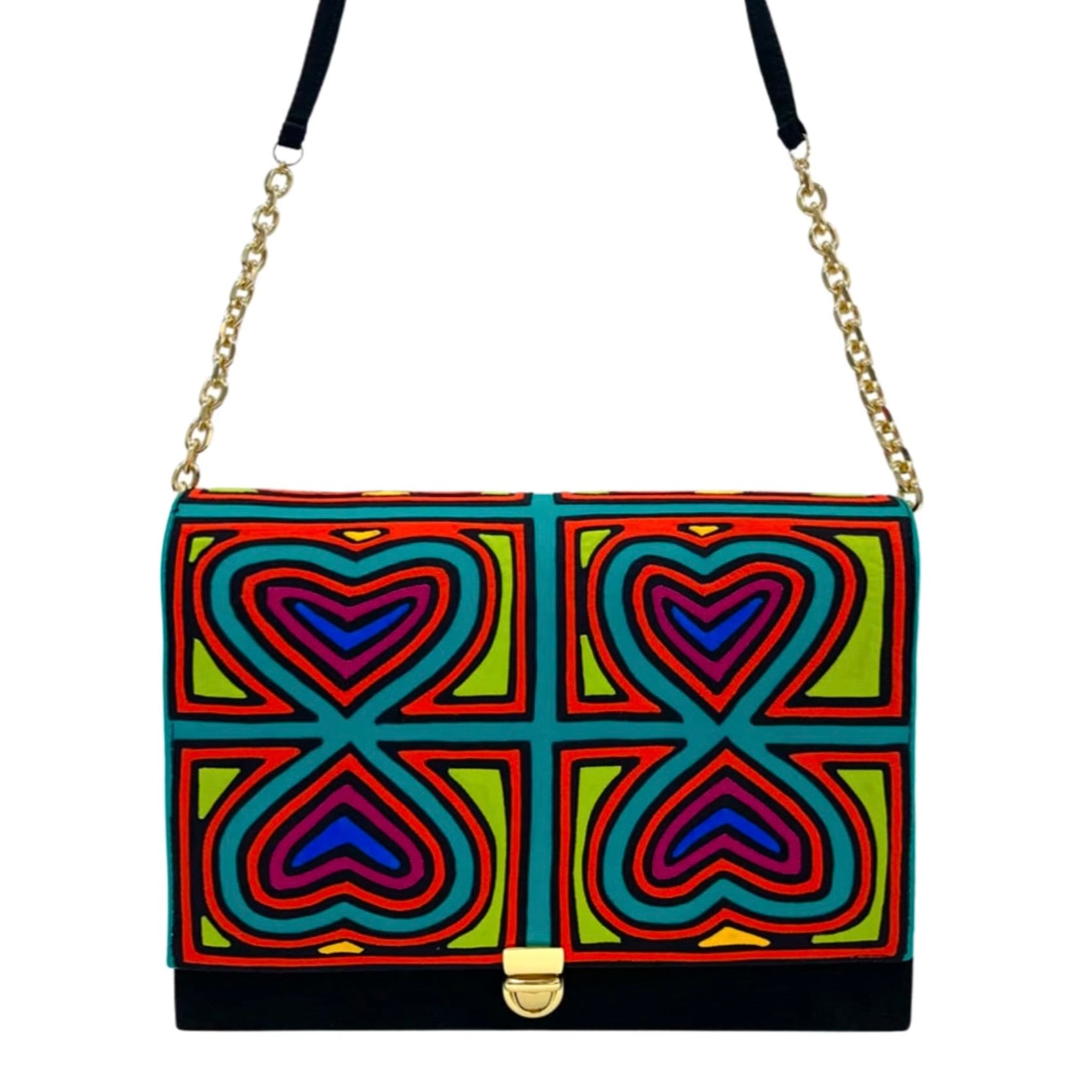 Mola Hearts Bag
