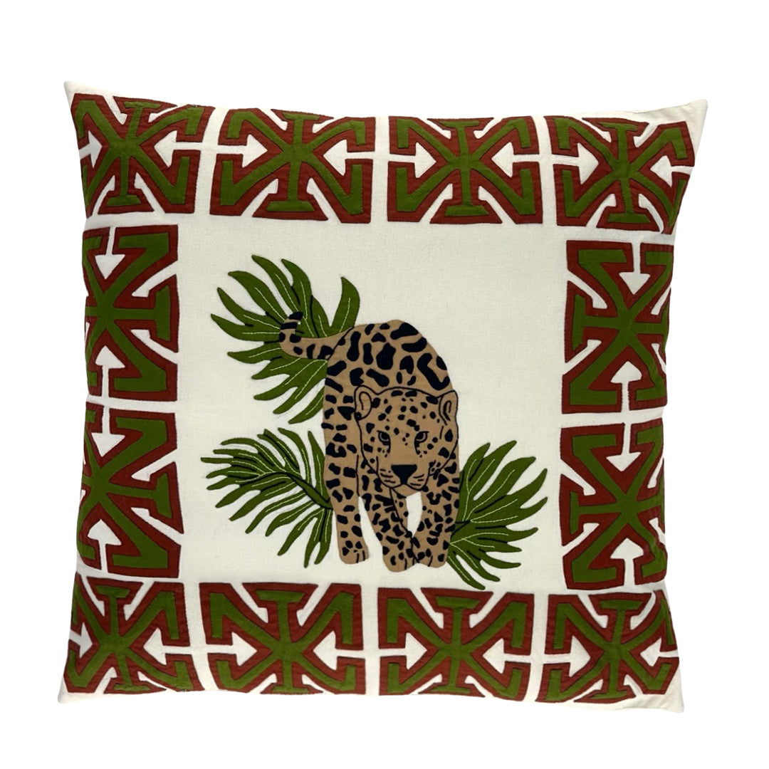 Jaguar Cushion Cover