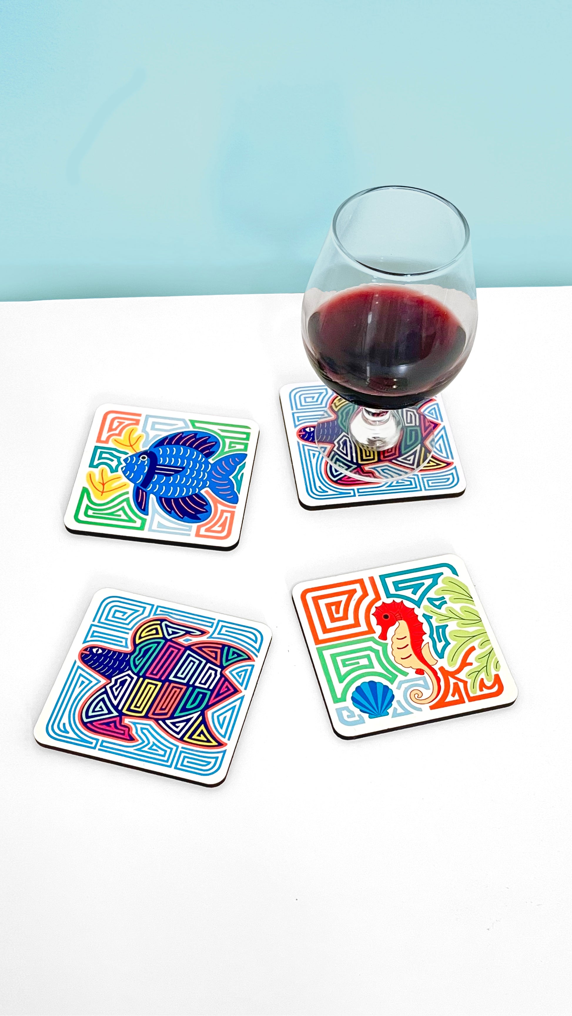 Marine Species Coasters