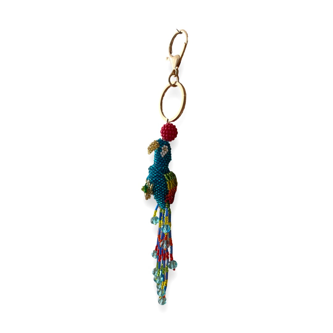 Macaw Keychain