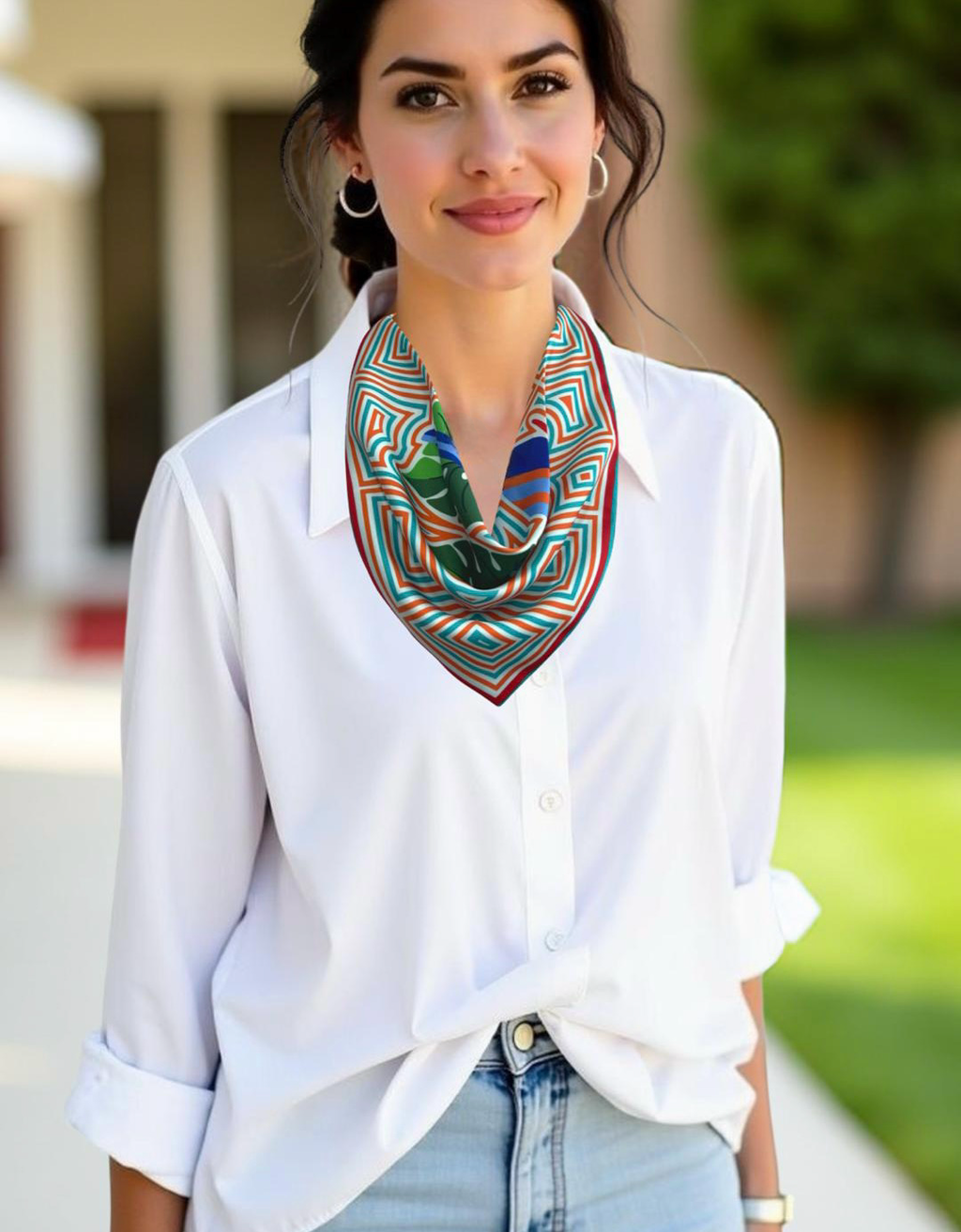 Silk Neck Scarf