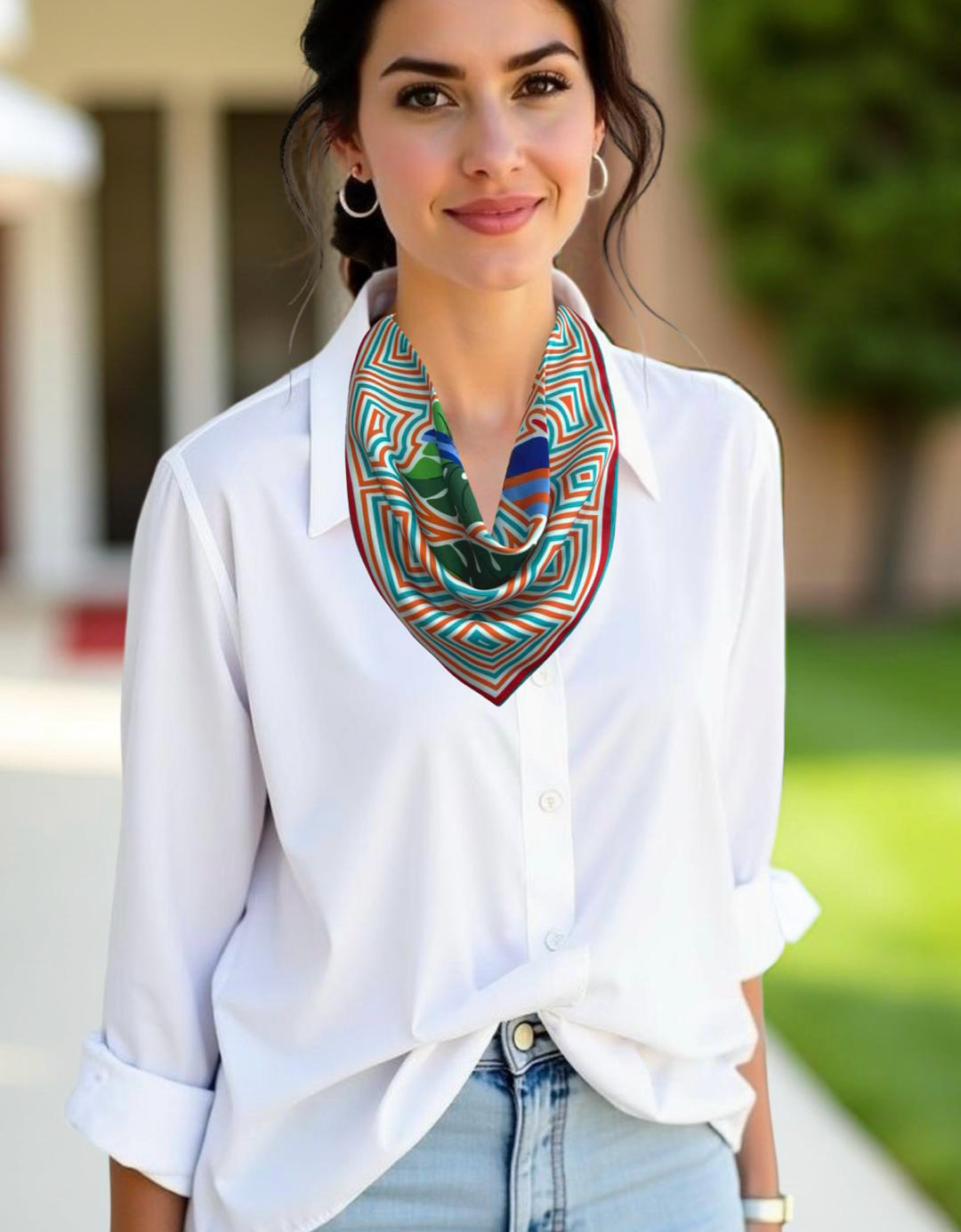 Silk Neck Scarf
