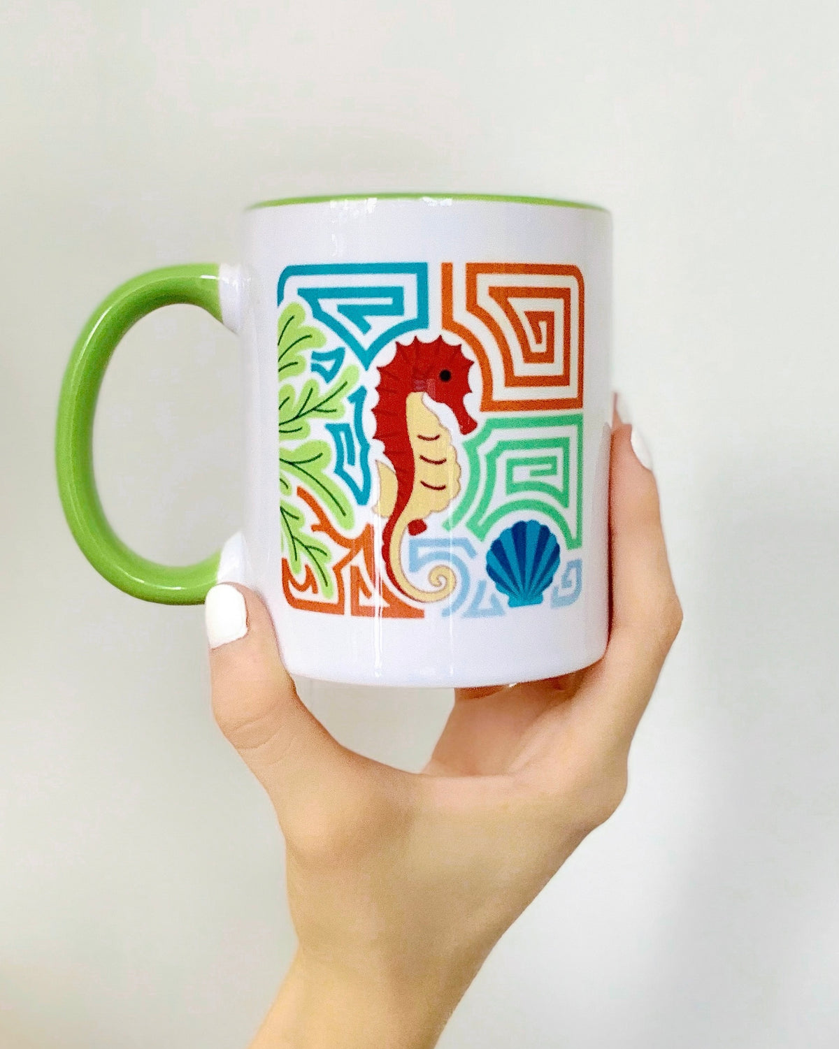 Seahorse cup