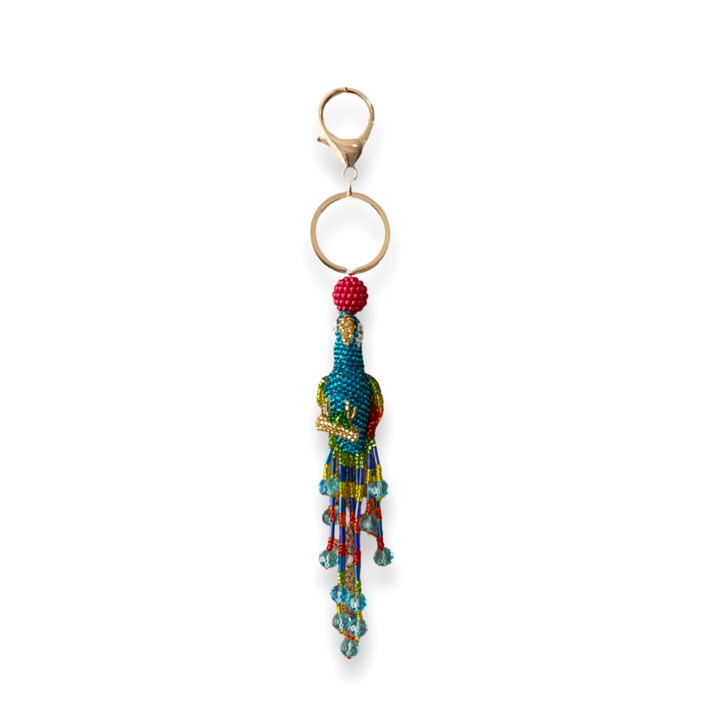 Macaw Keychain
