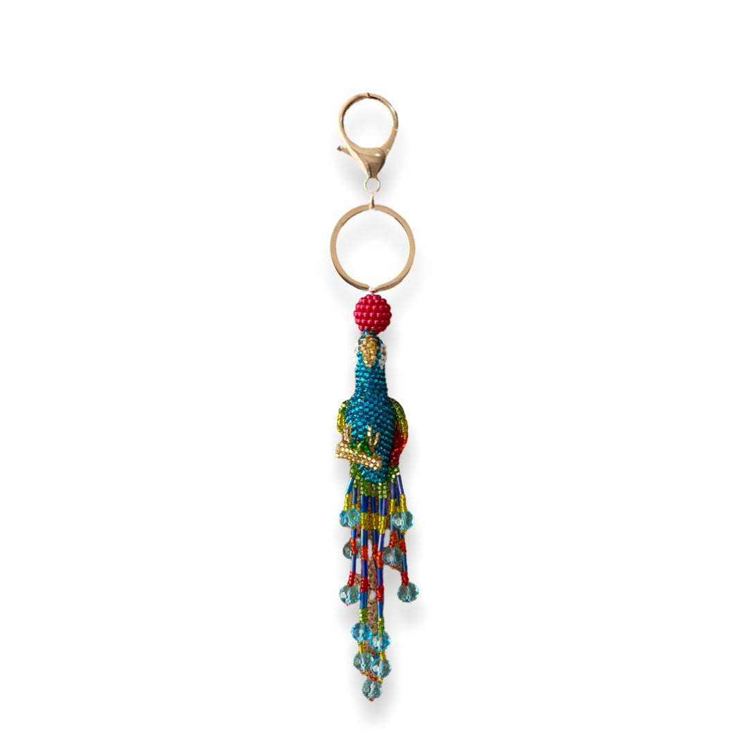 Macaw Keychain