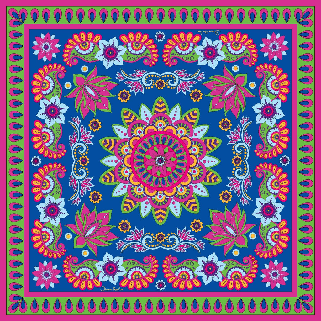 Bloom Silk Scarf