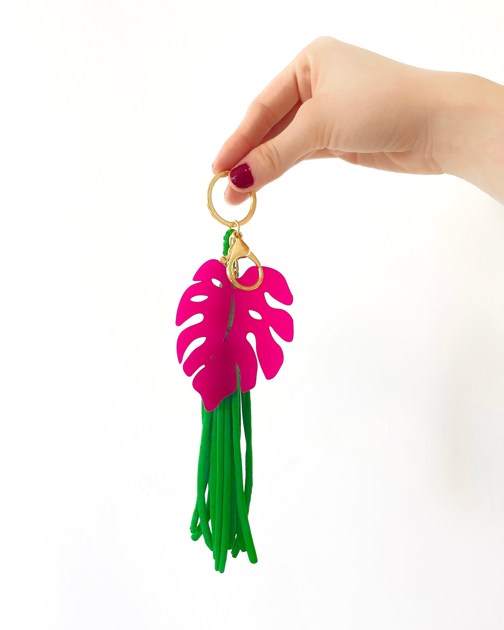 Leaf Keychain