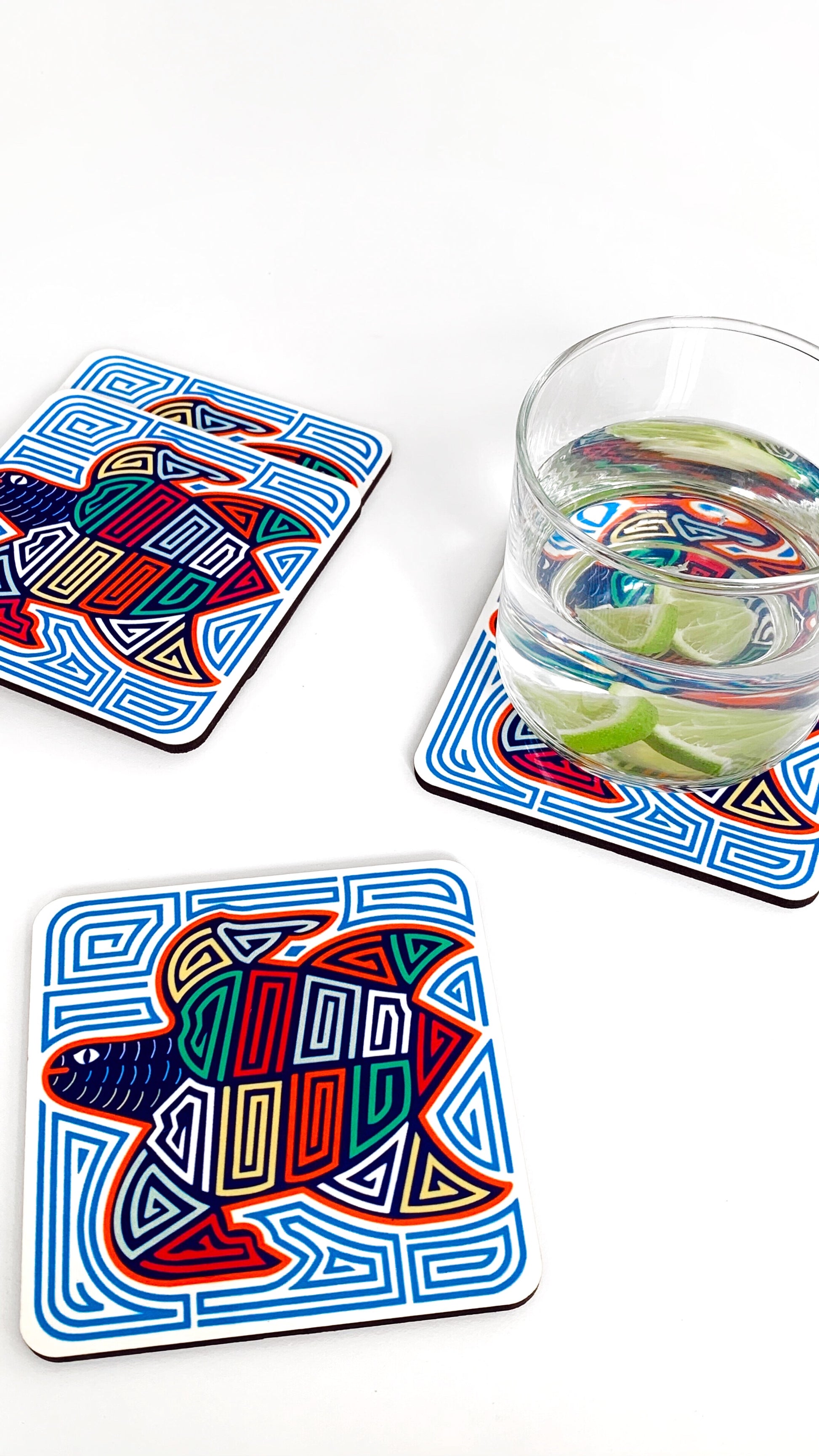 Marine Turtle Coasters