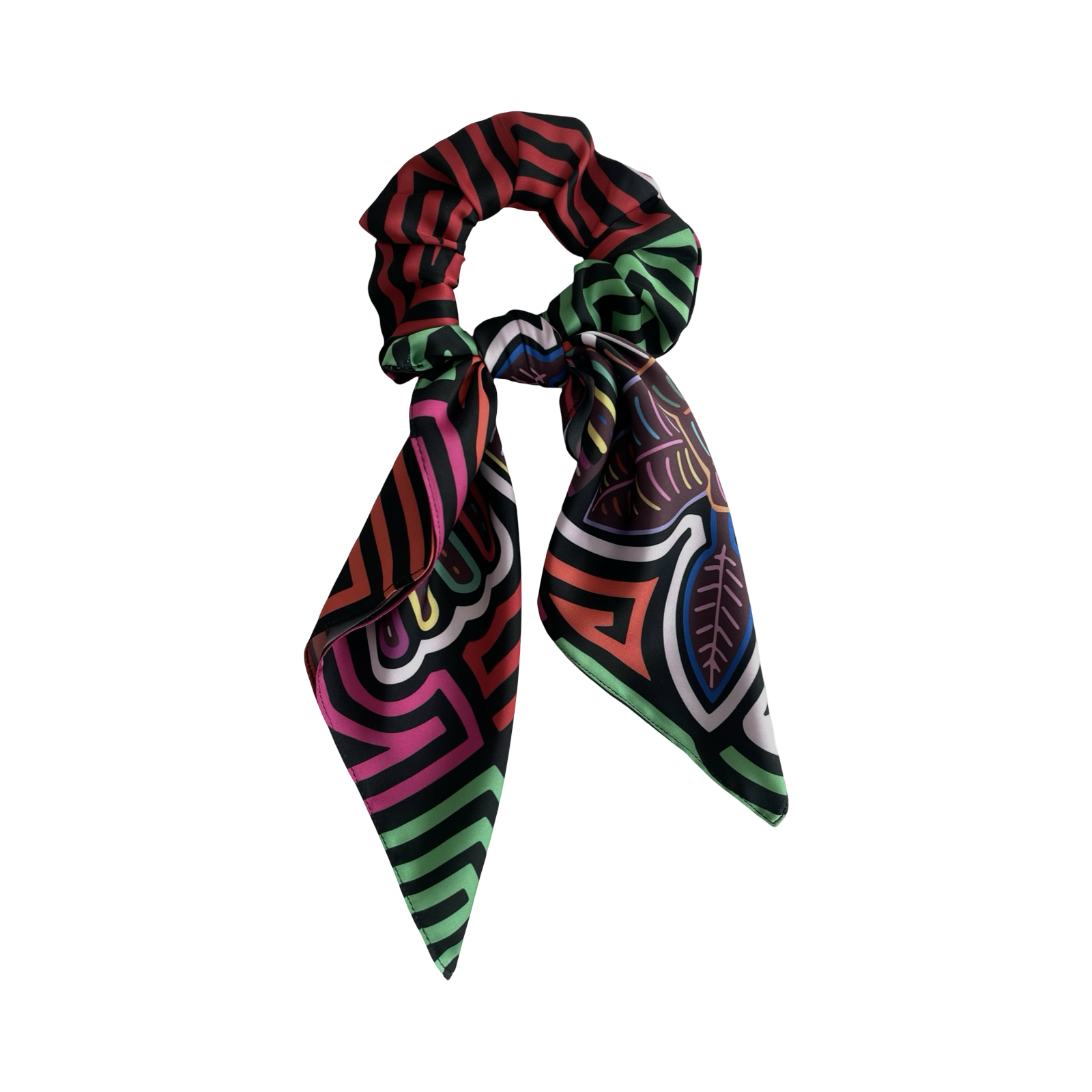 Colorful scrunchie
