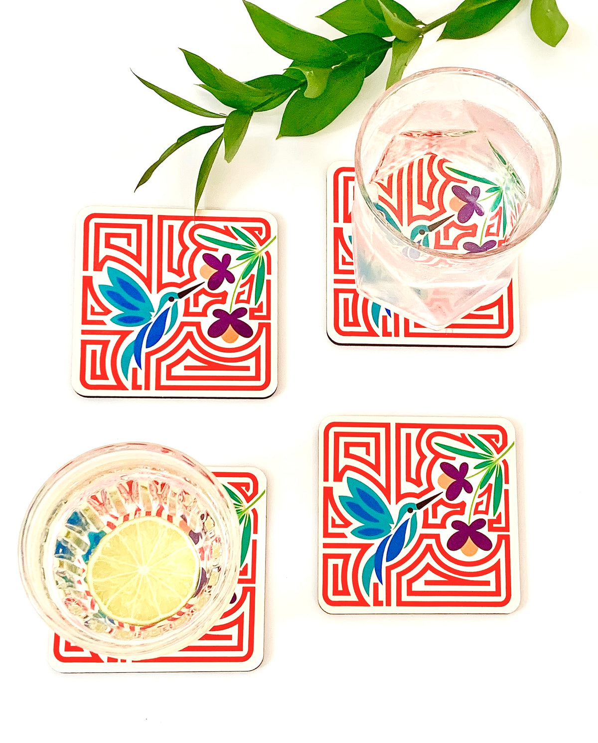 Hummingbird Coasters