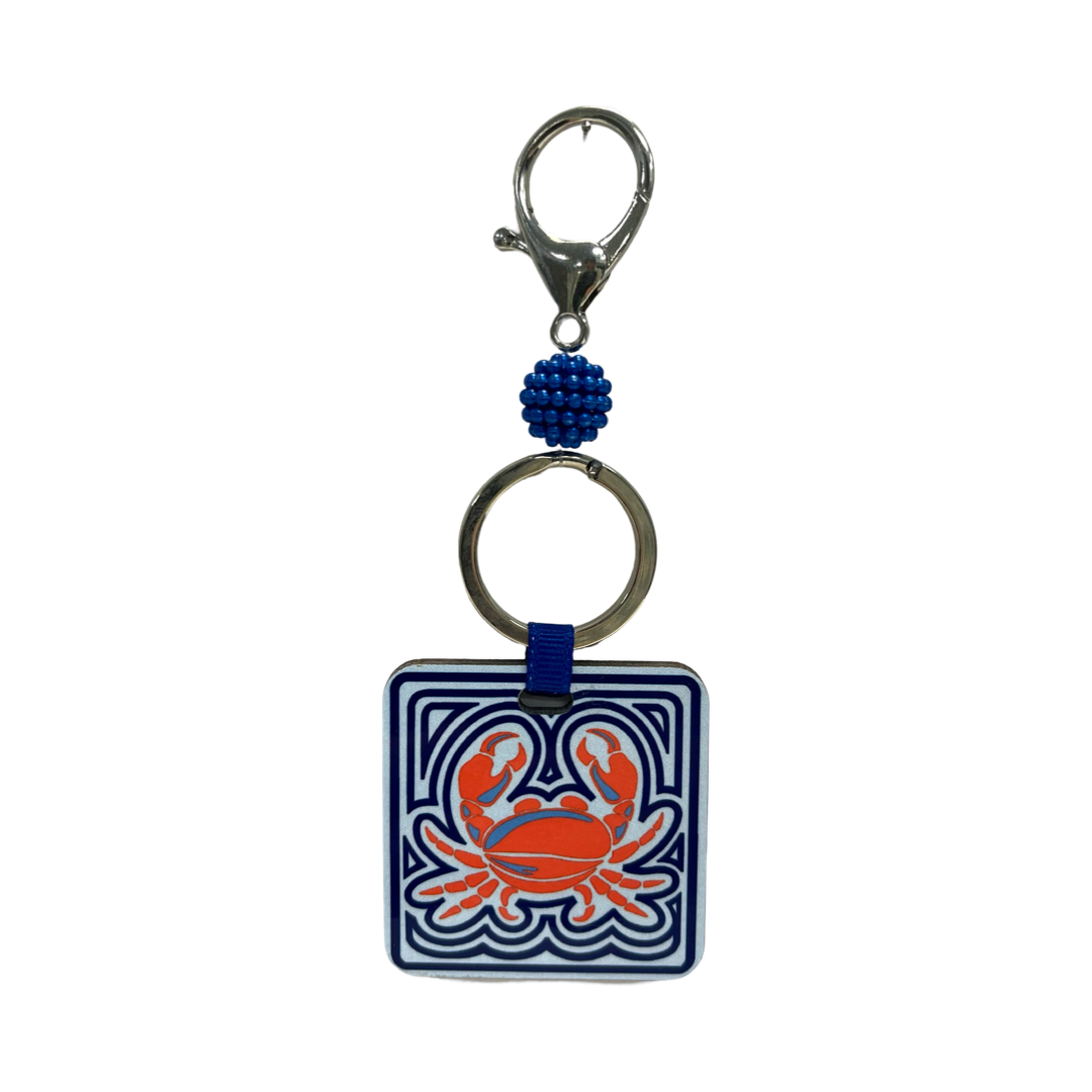 Mola inspiration keychain