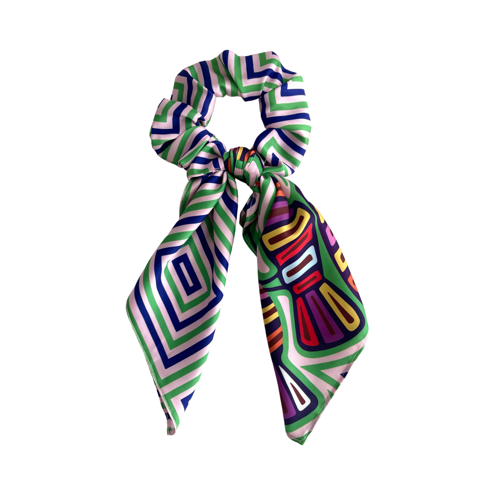 Colorful scrunchie