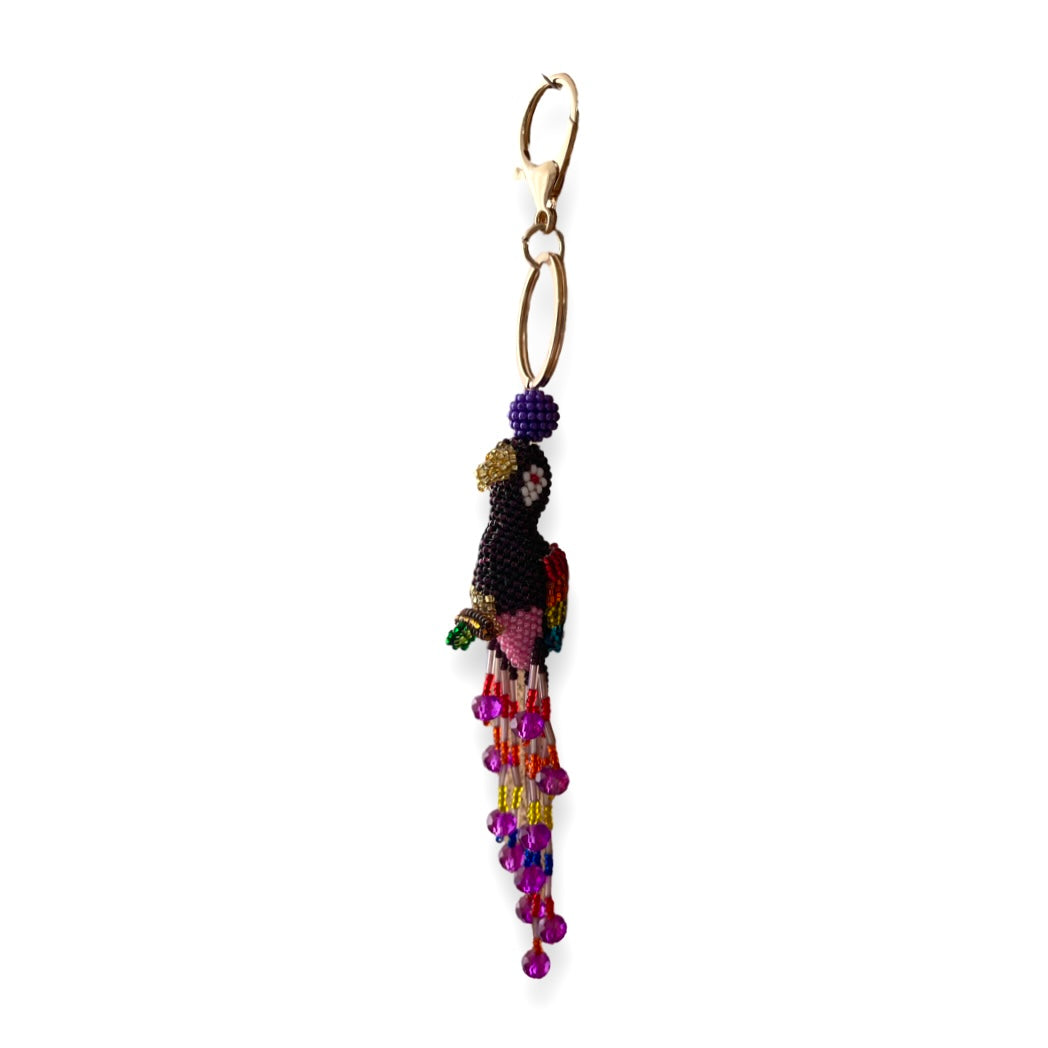 Macaw Keychain