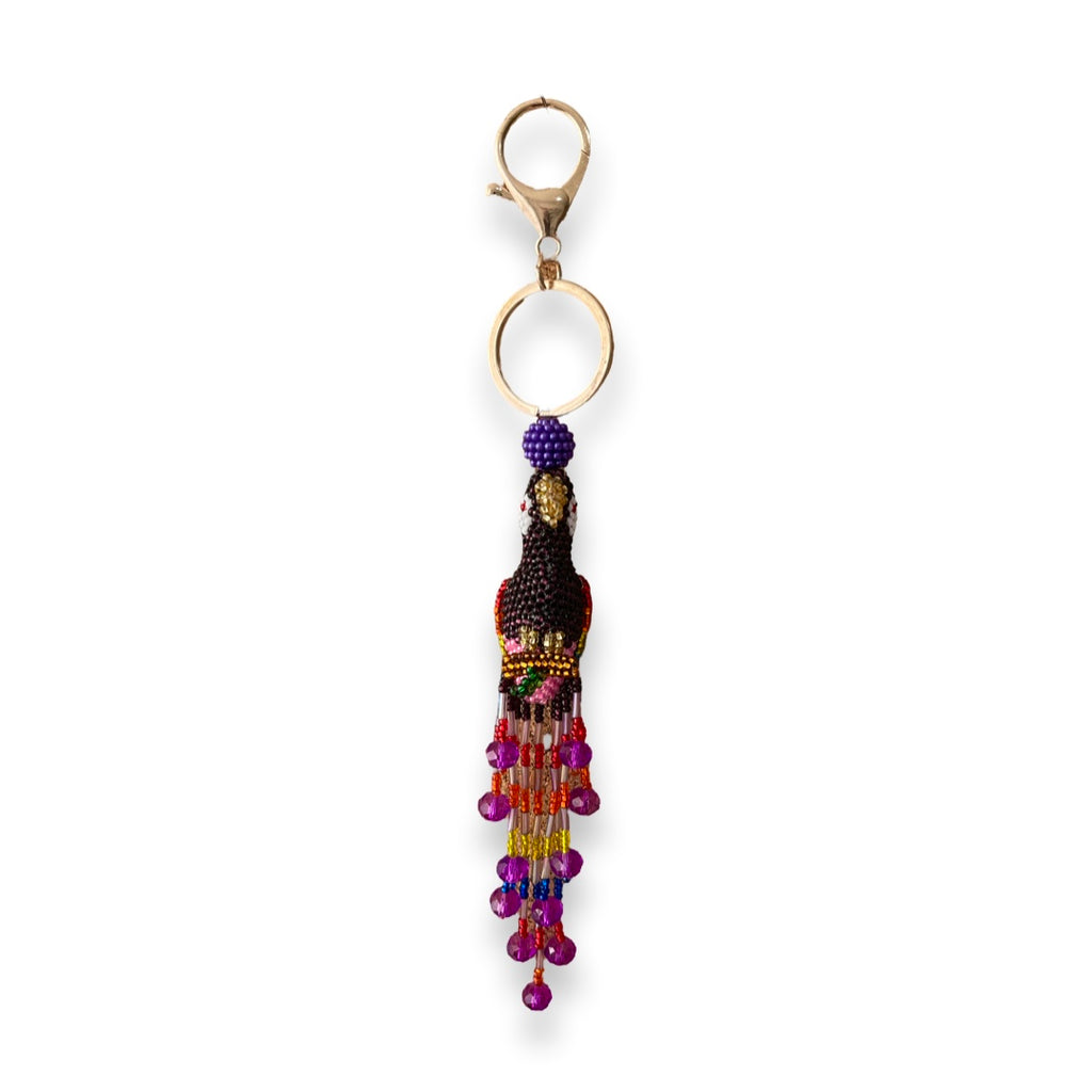 Macaw Keychain
