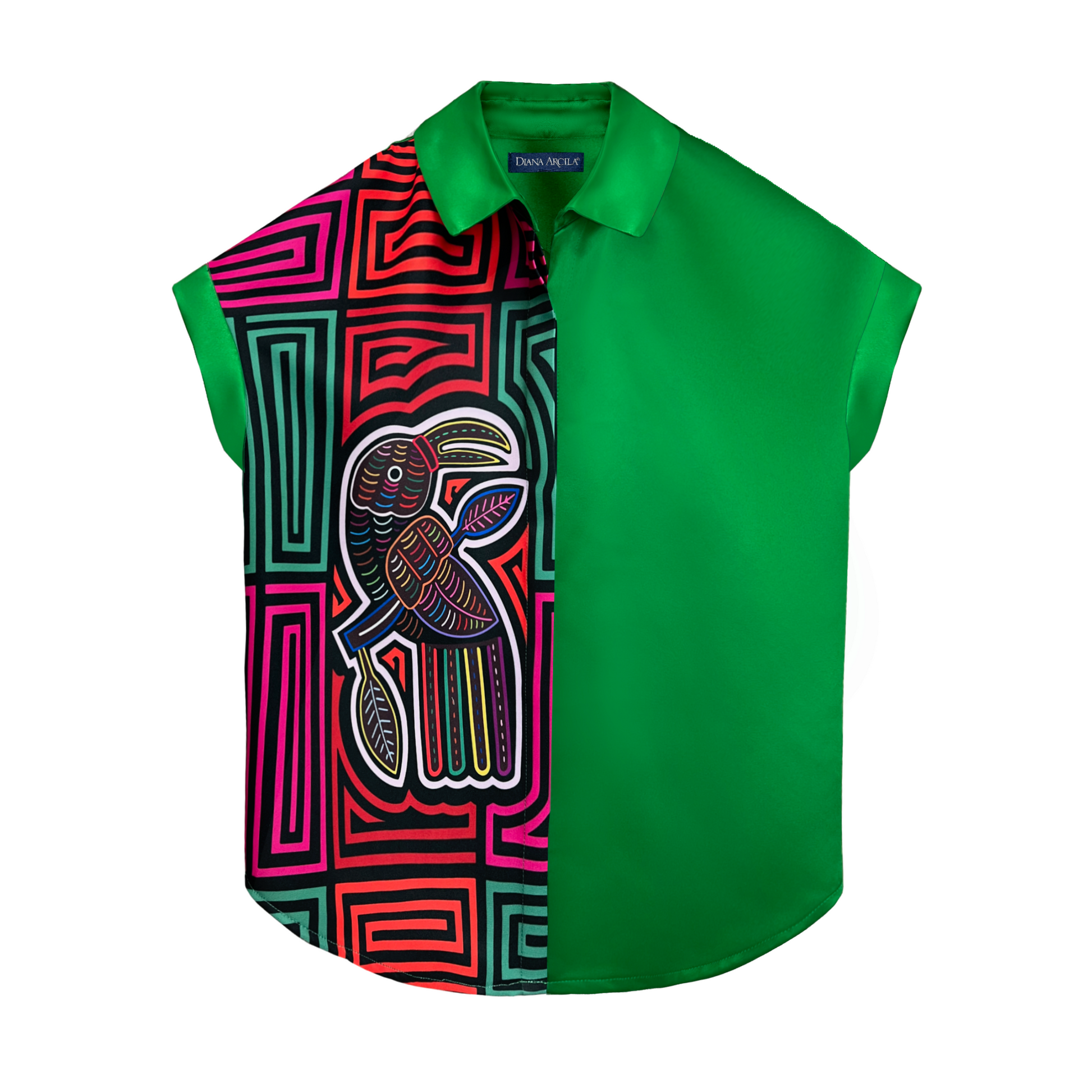 Half & Half Toucan Shirt