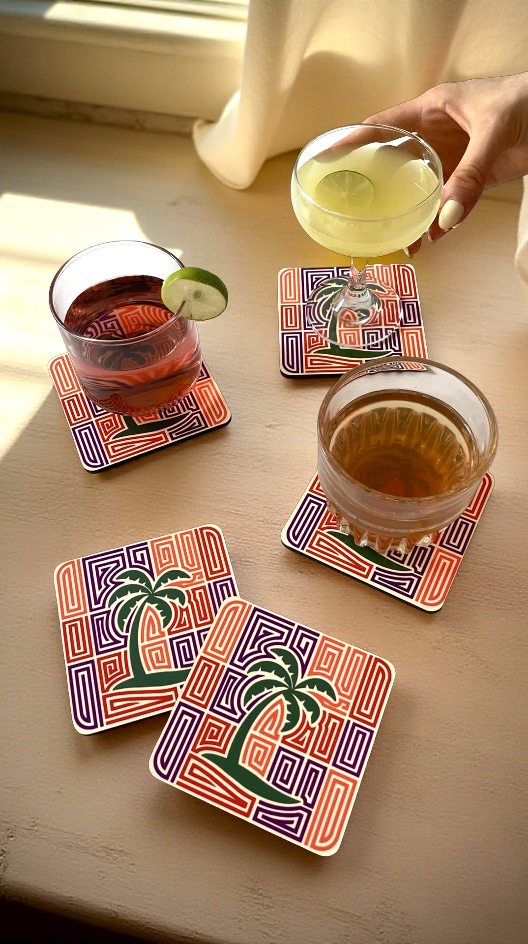 Palm Coasters