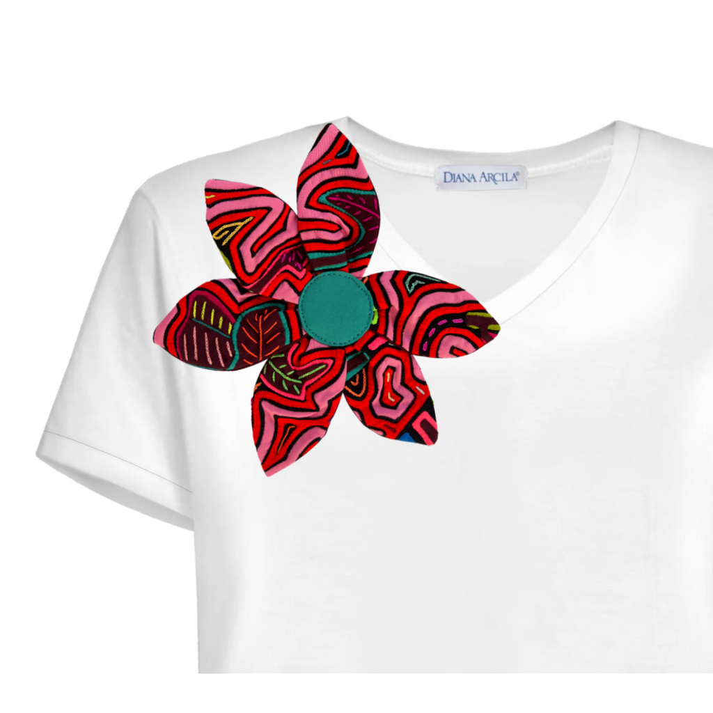 Mola Flower t-shirt