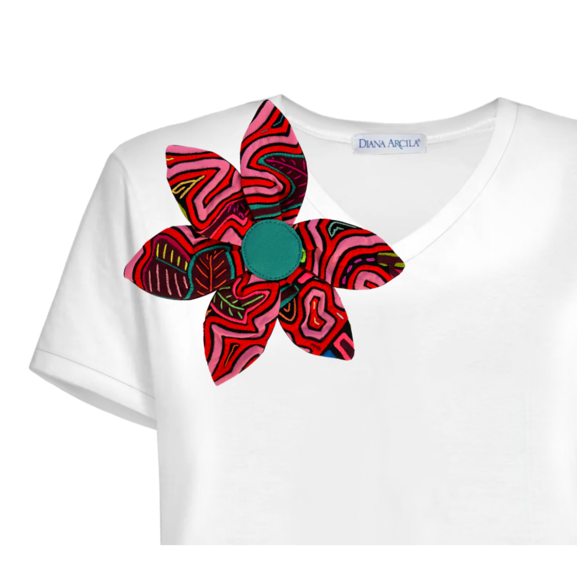 Mola Flower t-shirt