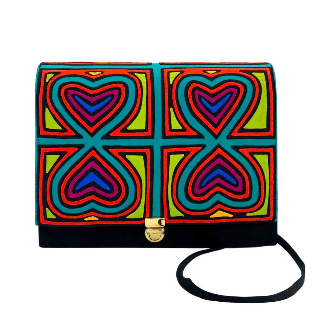 Mola Hearts Bag