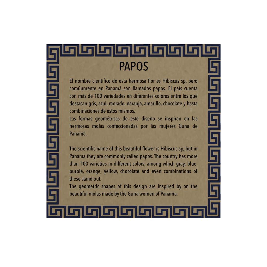 Blue Papo Coaster
