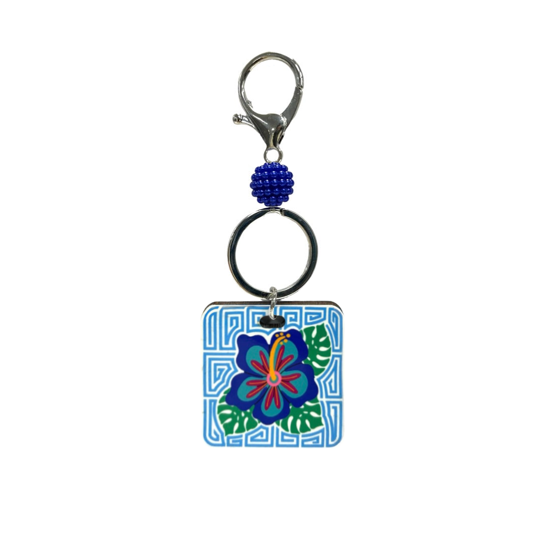 Mola inspiration keychain