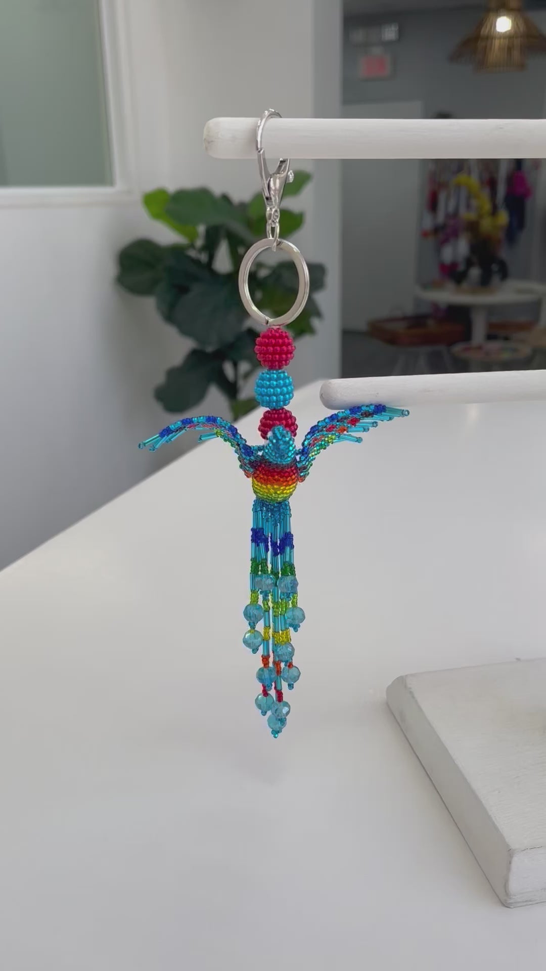 Hummingbird Keychain