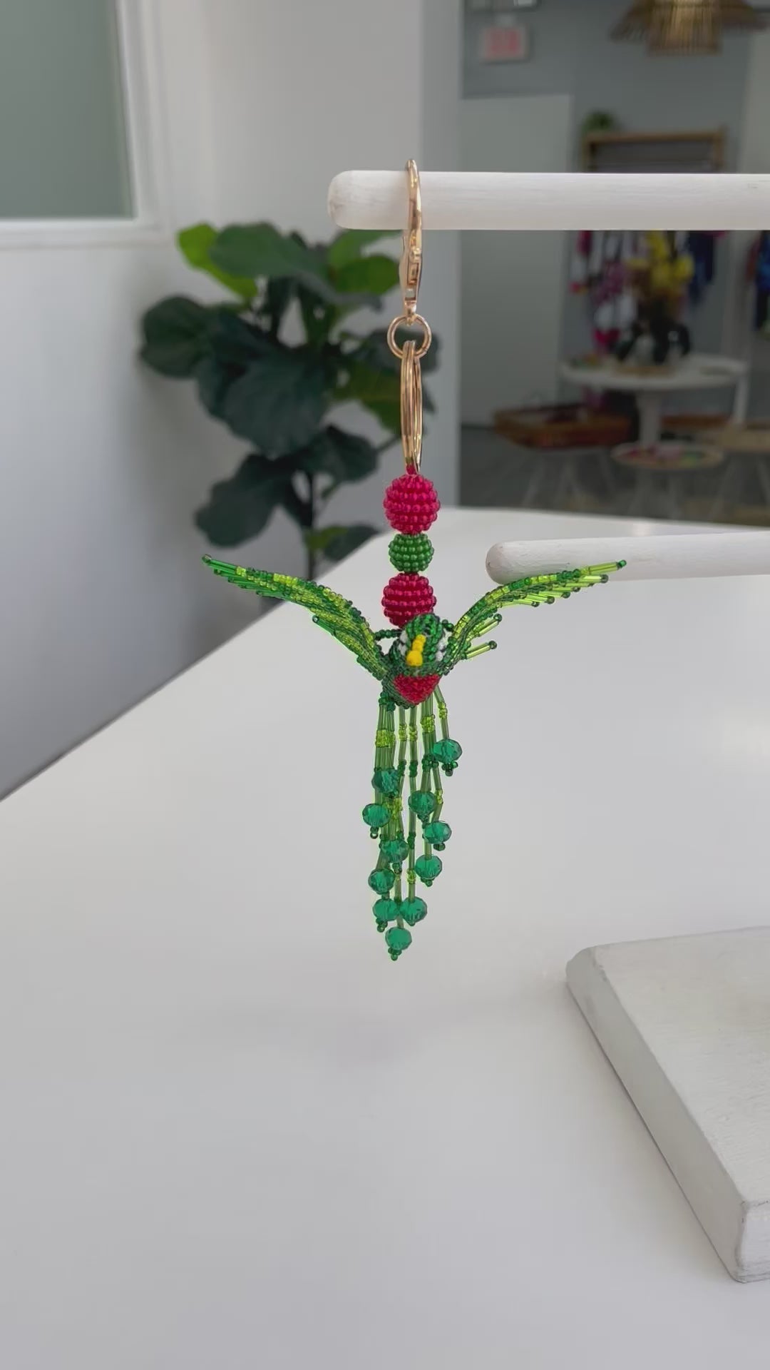 Hummingbird Keychain