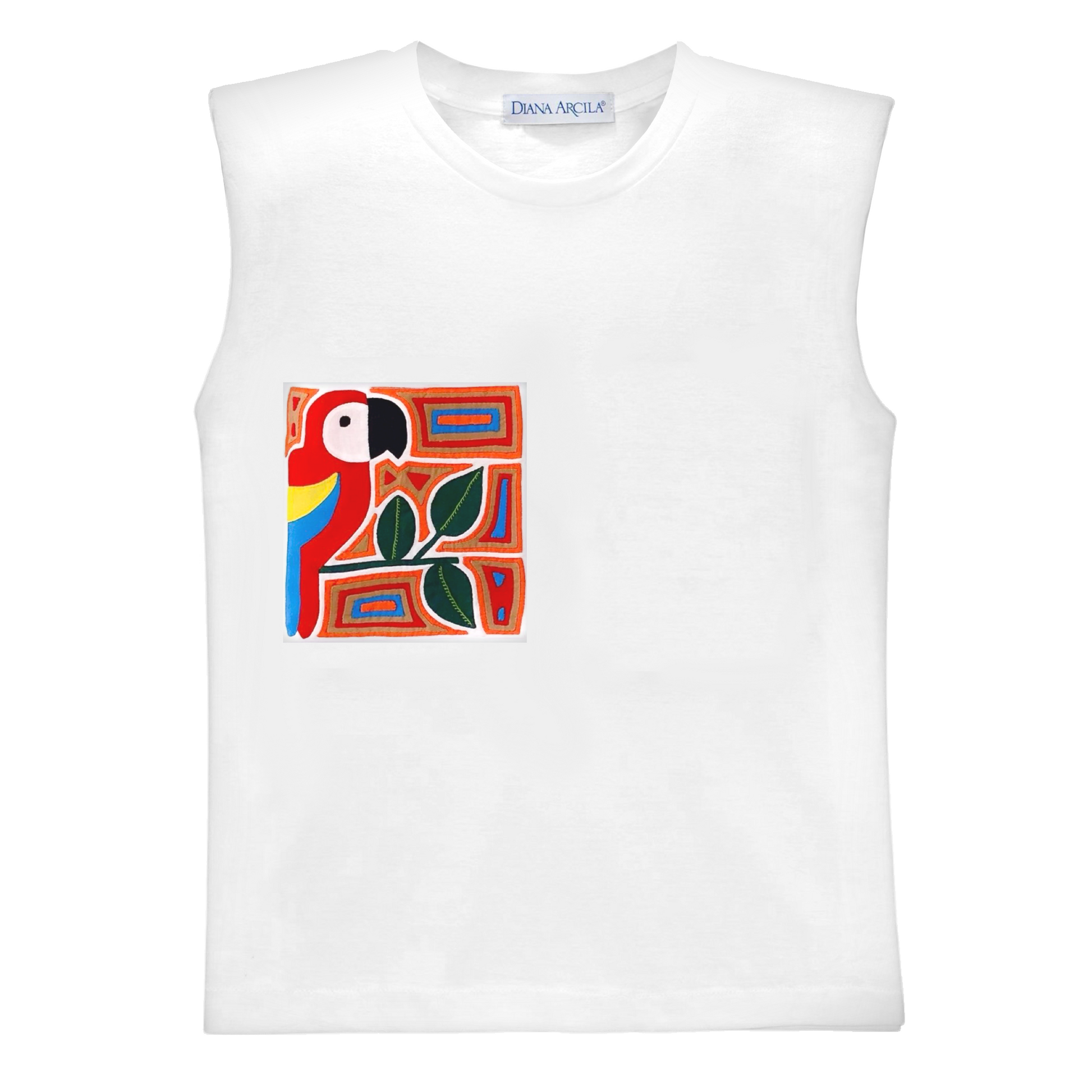 Red Macaw t-shirt