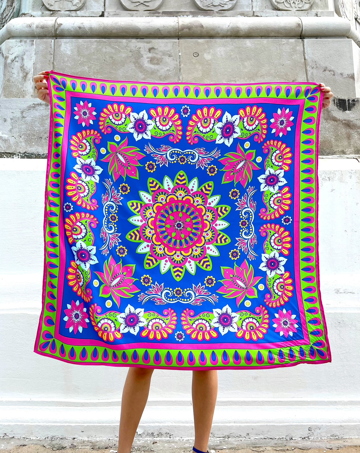 Bloom Silk Scarf