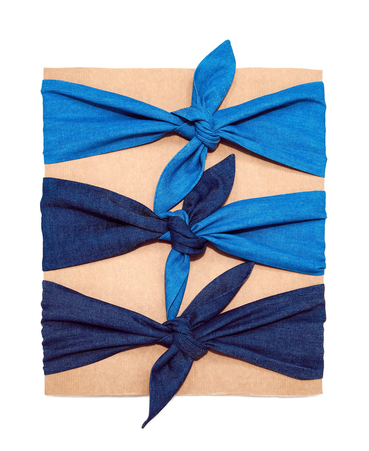 Set de Vinchas de jeans