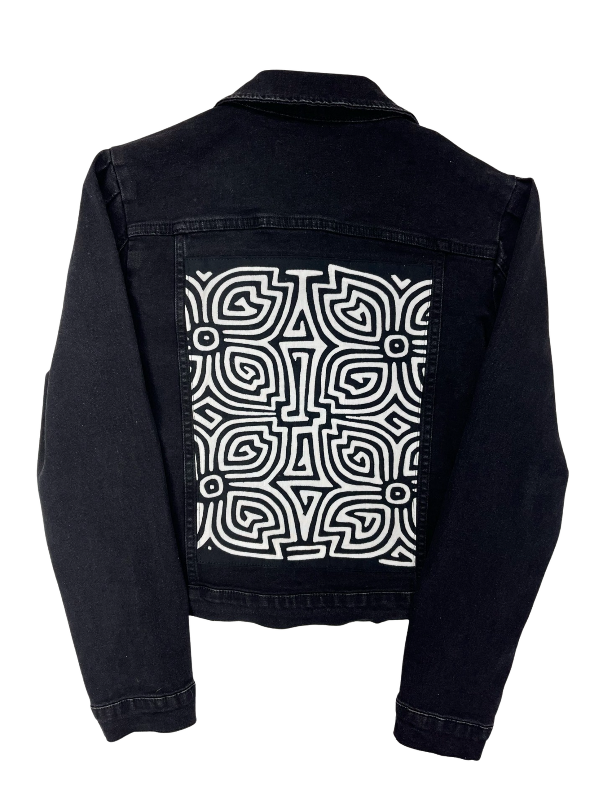 Black and white Jacket