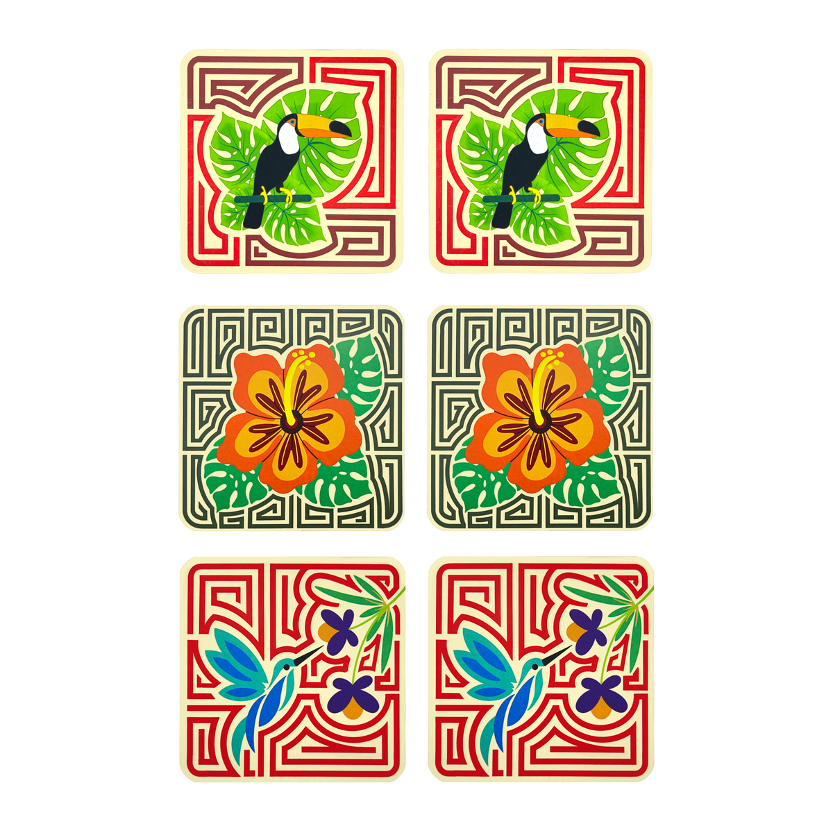 Panamá Species Coasters