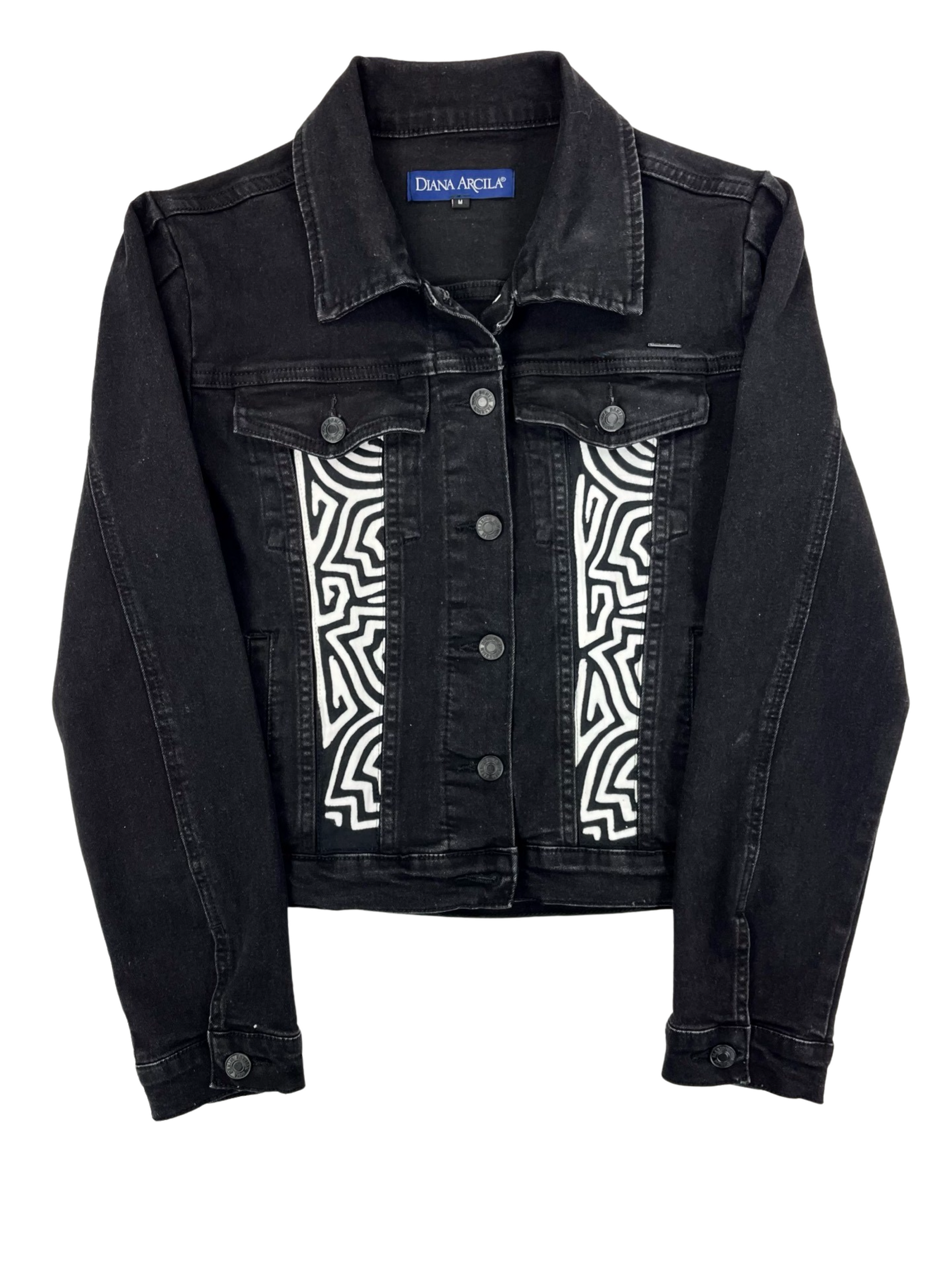 Black and white Jacket