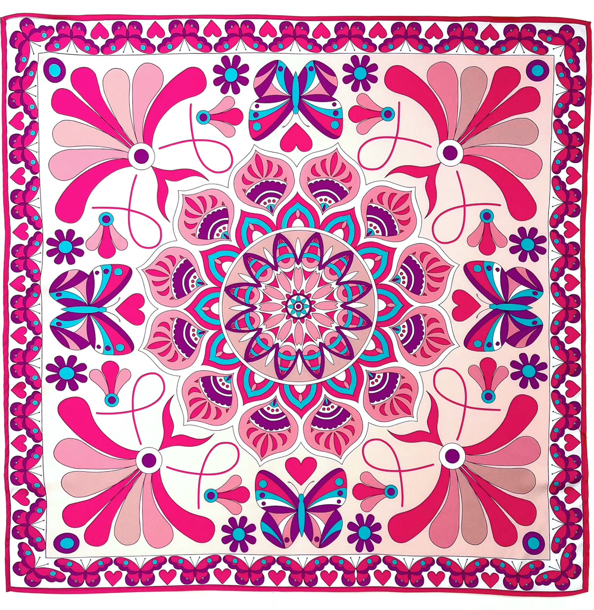 Bloom Silk Scarf