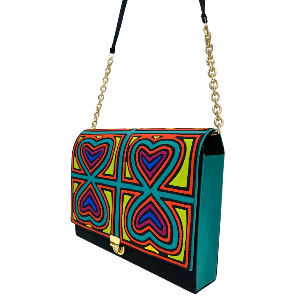 Mola Hearts Bag