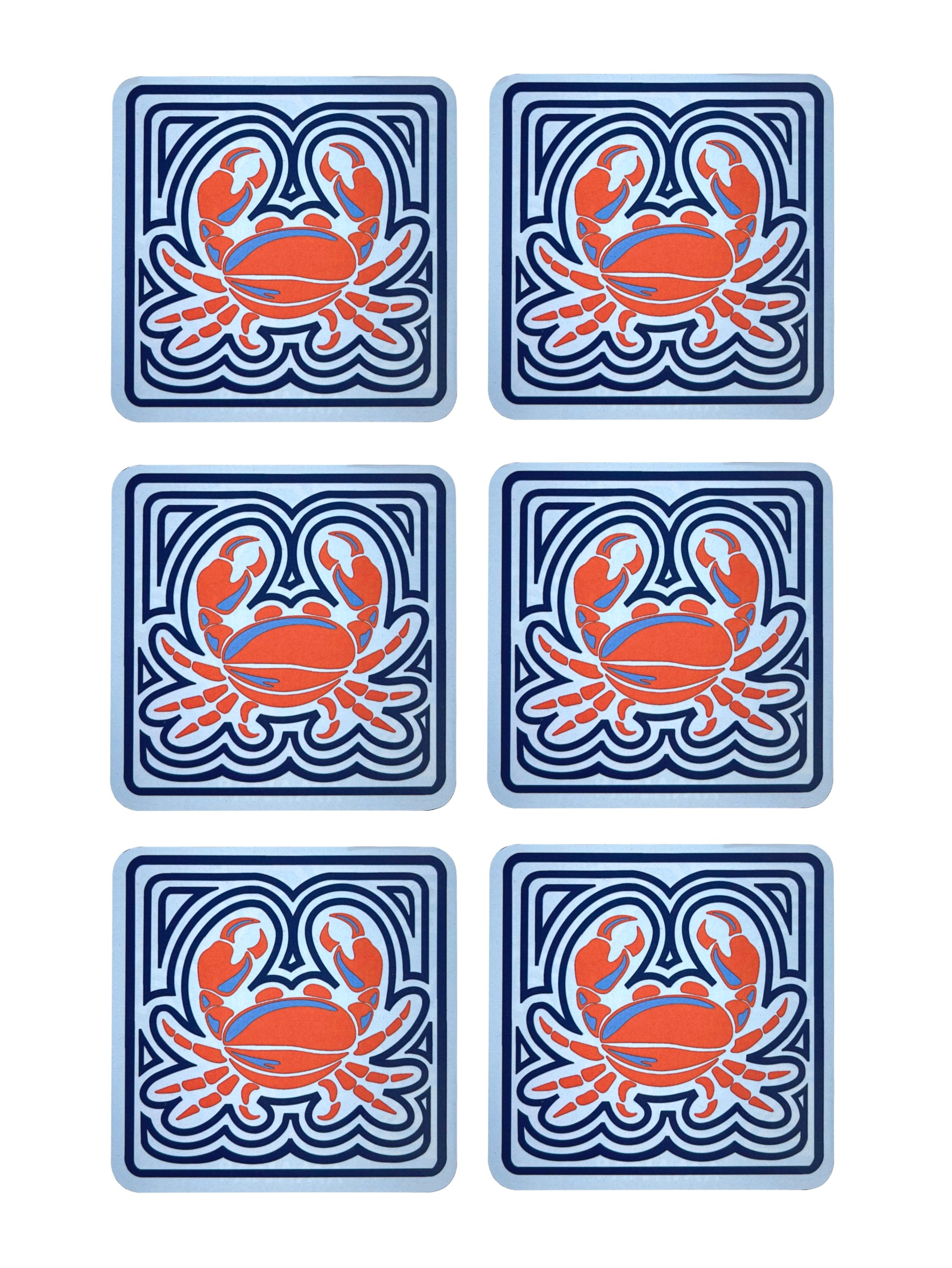 Crab Coasters