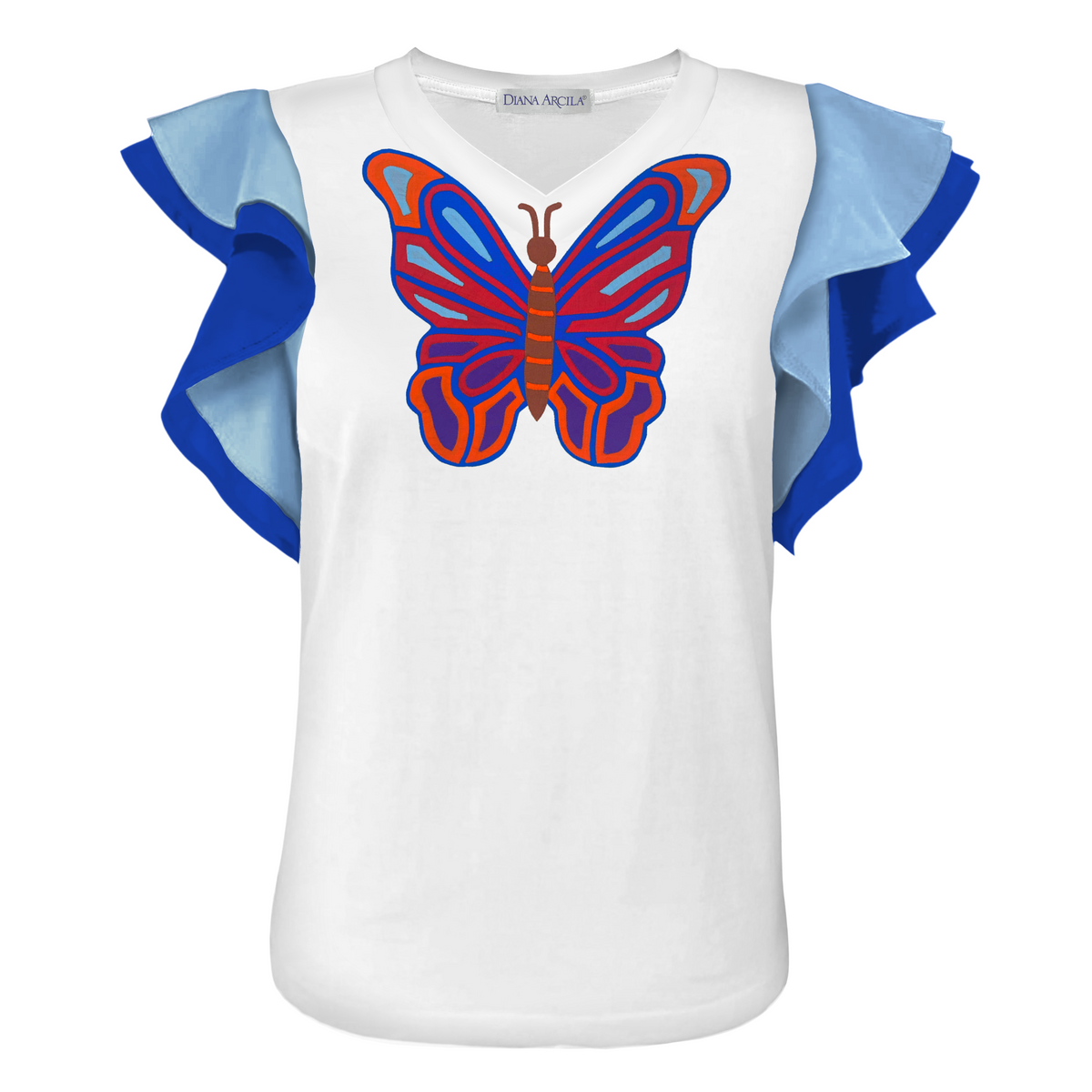 Blue Butterfly t-shirt