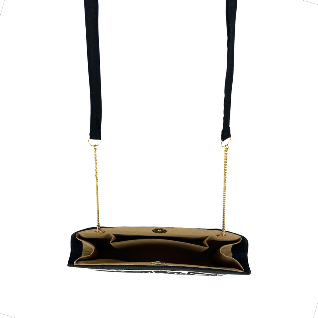 Black Hummingbird Clutch