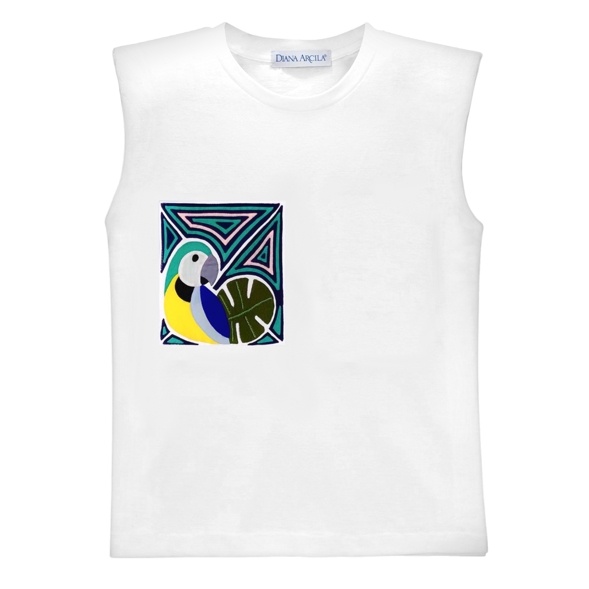 Blue Macaw t-shirt