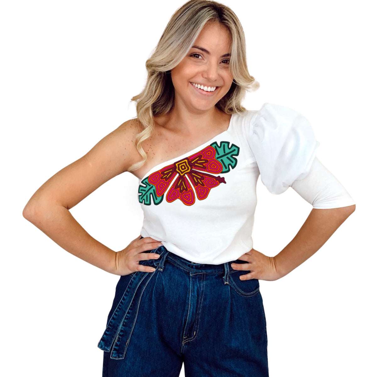 One shoulder Papo t-shirt